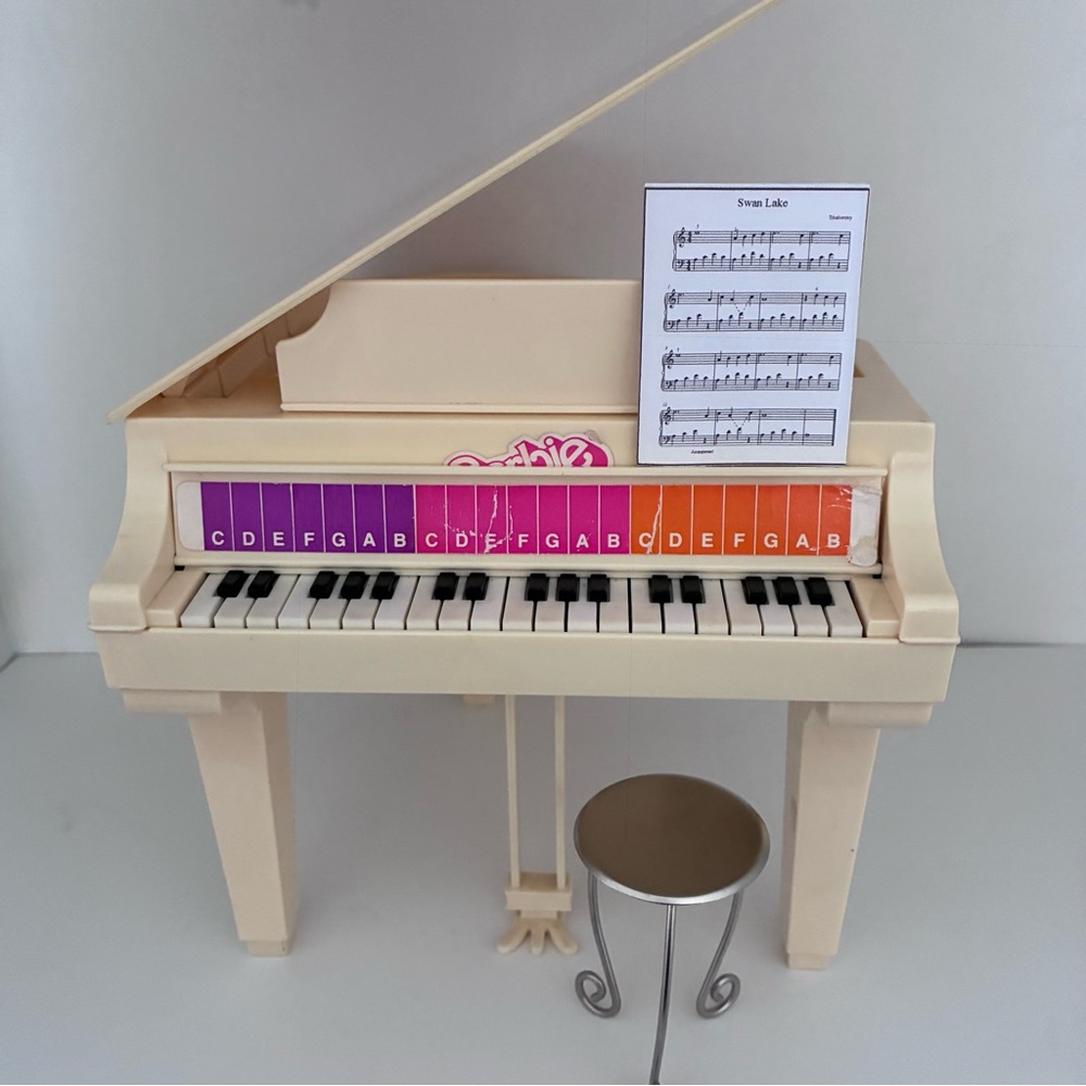 Barbie Electronic Piano, Mattel, 1981, WORKS